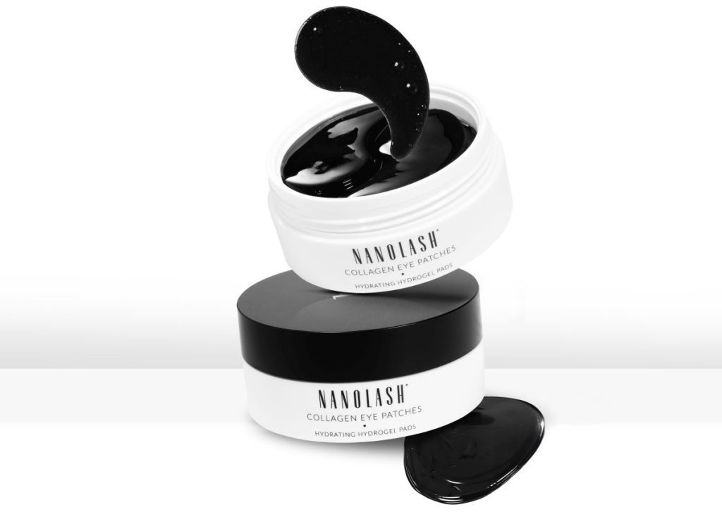 nanolash mascarillas de colágeno para los ojos