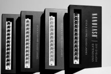 nanolash Pestañas en racimo DIY para extensión de pestañas en casa