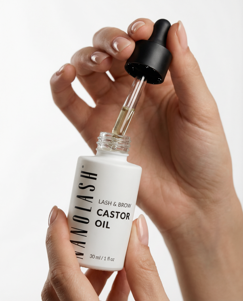 aceite de ricino para las cejas nanolash